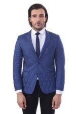 3-Pockets-2-Button-Quilted-Coat-Jacket-Navy-Blue-Short-Coat-Wessi-2