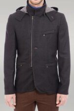 3-Pockets-Hooded-Zippered-Wool-Brown-Men-Short-Coat-Wessi-1
