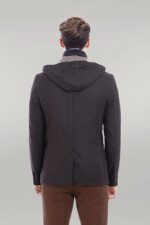 3-Pockets-Hooded-Zippered-Wool-Brown-Men-Short-Coat-Wessi-2