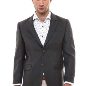 4 Drop Cachet Dark Green Men Blazer - Wessi