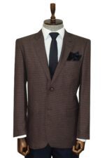 4-Drop-Checkered-Burgundy-Jacket-Wessi-4