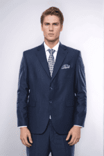 4-Drop-Navy-Blue-Polyviscose-Suit-Wessi-1