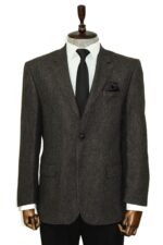 4 Drop Regular Cut Anthracite Men Blazer