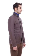 4-Pocket-Snap-Short-Brown-Coat-Wessi-1