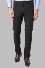 5 Pockets Cotton Black Men Pants