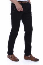 5-Pockets-Patterned-Black-Men-Pants-Wessi-1