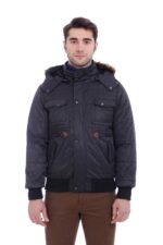 6-Pocket-Bondite-Zippered-Hooded-Black-Coat-Wessi-1