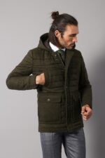 Bag-Pocket-Felt-Hooded-4-Pocket-Green-Coat-Wessi-5