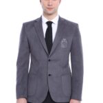 Bag Pocket Rigging Velvet Grey Jacket-Wessi