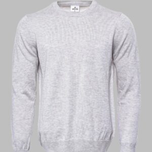 Beige Crew Neck Sweater - Wessi