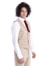 Beige-Men-Vest-Pants-Set-Wessi-1