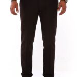 Belt Coloured Brown Pants - Wessi