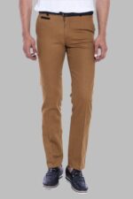 Belt Coloured Tan Pants