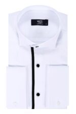 Black-Buttoned-Long-Sleeves-White-Men-Tuxedo-Shirt-Wessi-1