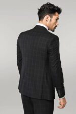 Black-Checked-3-Piece-Linen-Suit-Wessi-3