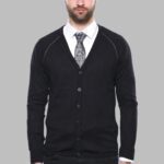 Black Cotton Knitwear - Wessi