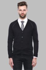 Black Cotton Knitwear