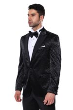 Black-Floral-Patterned-Party-Mens-Blazer-Wessi-4