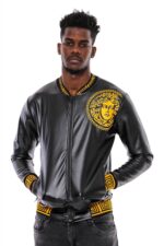 Black-Leather-Touch-Printed-Seasonal-Coat-Wessi-5