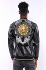 Black-Leather-Touch-Seasonal-Coat-Wessi-3