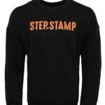 Black Letter Printed Sweatshirt - Wessi