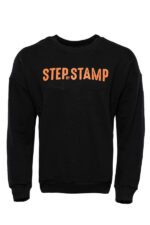 Black Letter Printed Sweatshirt