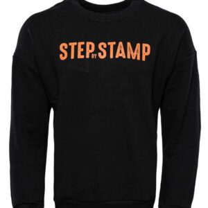 Black Letter Printed Sweatshirt - Wessi
