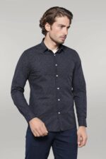 Black-Patterned-Mens-Shirt-Wessi-2