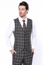 Black-Plaid-Men-Vest-Wessi-1