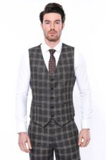 Black-Plaid-Men-Vest-Wessi-2