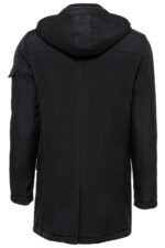 Black-Pocket-Hooded-Mens-Coat-Wessi-1