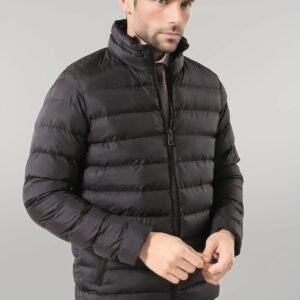 Black Short Men Down Jacket | Wessi