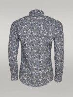 Bloom-Patterned-Grey-Slim-Fit-Shirt-Wessi-4
