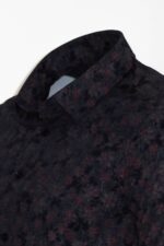 Bloom-Patterned-Slim-Fit-Navy-Blue-Men-Shirt-Wessi-1