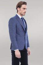 Blue-Linen-Dot-Patterned-Jacket-Wessi-1