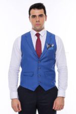 Blue-Plain-Collared-Mens-Vest-Wessi-3