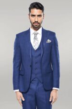 Blue-Vested-Suit-With-Plaid-Blazer-Wessi-4