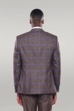 Brown-Blue-Checked-Suit-Wessi-3