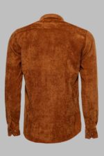 Brown-Long-Sleeves-Velvet-Mens-Shirt-Wessi-3