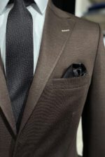 Brown-Plain-Slim-Fit-Jacket-Wessi-1