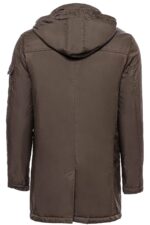 Brown-Pocket-Hooded-Mens-Coat-Wessi-1