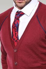Burgundy-Cotton-Mens-Knitwear-Wessi-1