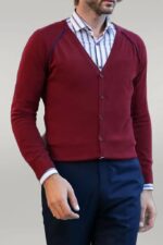 Burgundy-Cotton-Mens-Knitwear-Wessi-5