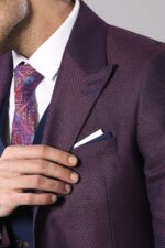 Burgundy-Jacket-Combined-Navy-Blue-Suit-Wessi-1