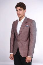 Burgundy-Linen-Dot-Patterned-Jacket-Wessi-2