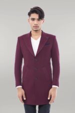 Burgundy Long Coat