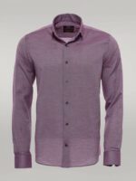 Burgundy-Patterned-Long-Sleeve-Shirt-Wessi-2
