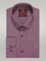 Burgundy-Patterned-Long-Sleeve-Shirt-Wessi-5