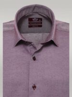 Burgundy-Patterned-Long-Sleeves-Slim-Fit-Shirt-Wessi-3