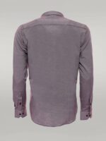 Burgundy-Patterned-Long-Sleeves-Slim-Fit-Shirt-Wessi-4